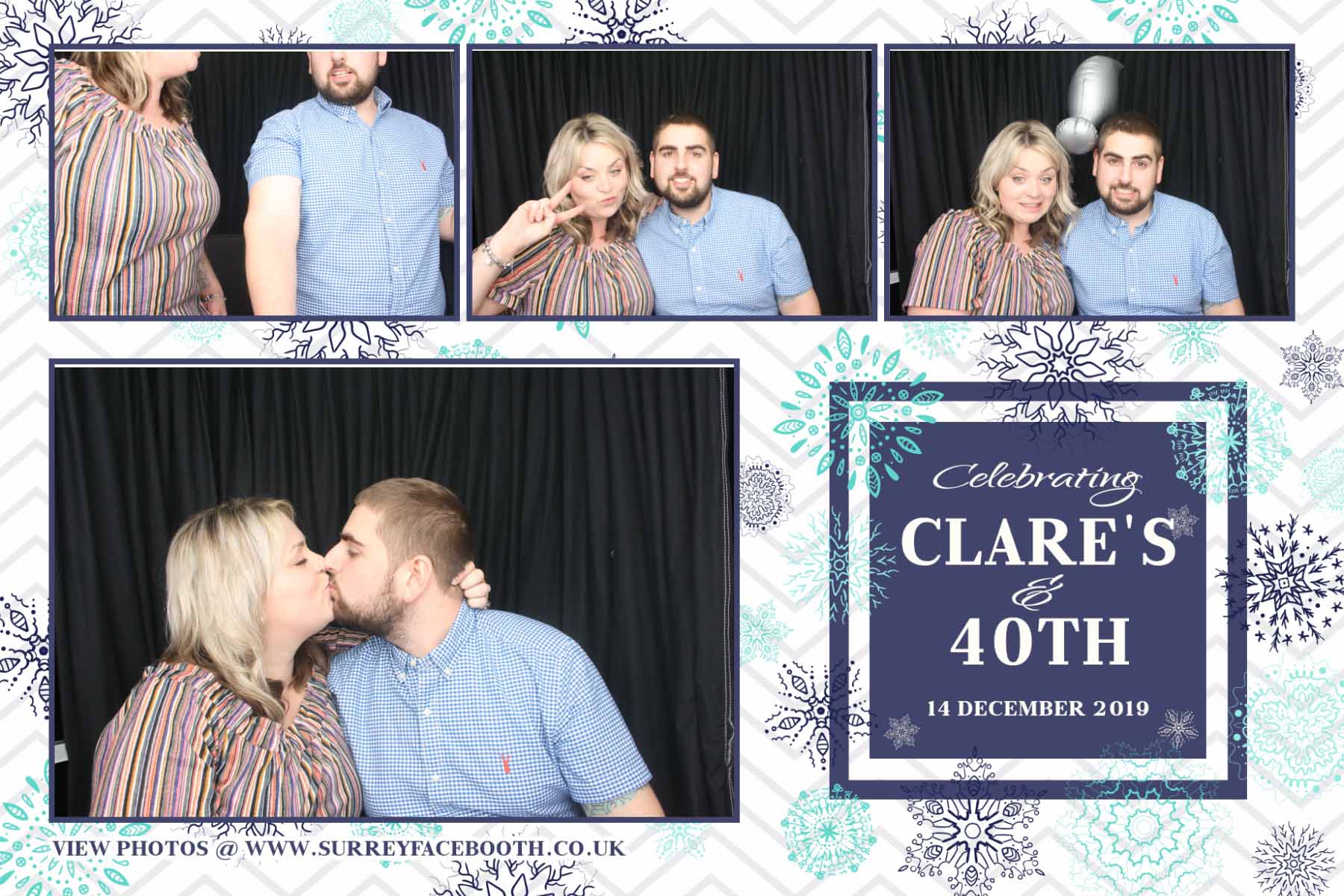 Clare's 40th Birthday | View more photos from the event at galleries.surreyfacebooth.co.uk/u/Surrey-FaceBooth/Clares-40th-Birthday